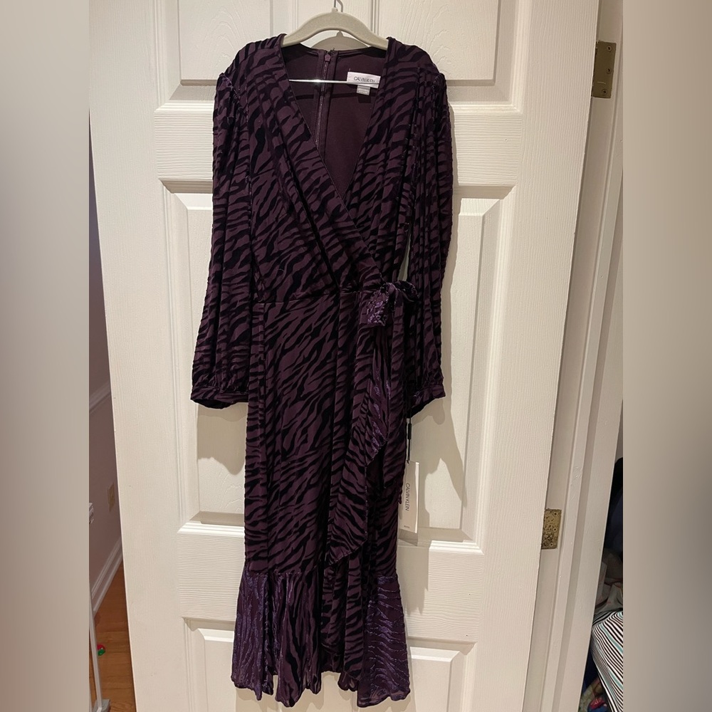 NWT Calvin Klein Wrap Dress